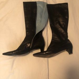 Italian leather boots